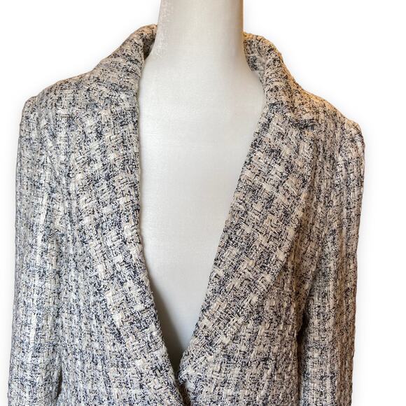 Rachel Zoe Tweed Blazer Size 8 - Picture 2 of 11